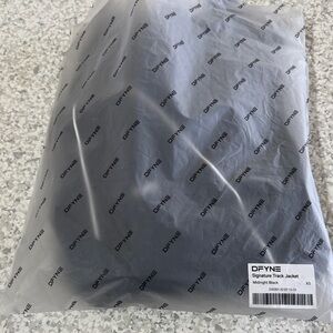 DFYNE Women's Elegant Midnight Black Long Sleeve Dress